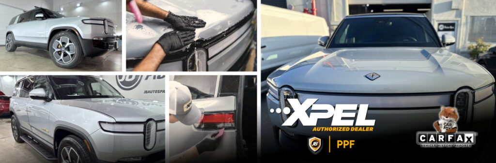 XPEL PPF installation at JB Mobile Detailing shop in San Jose Bay Area